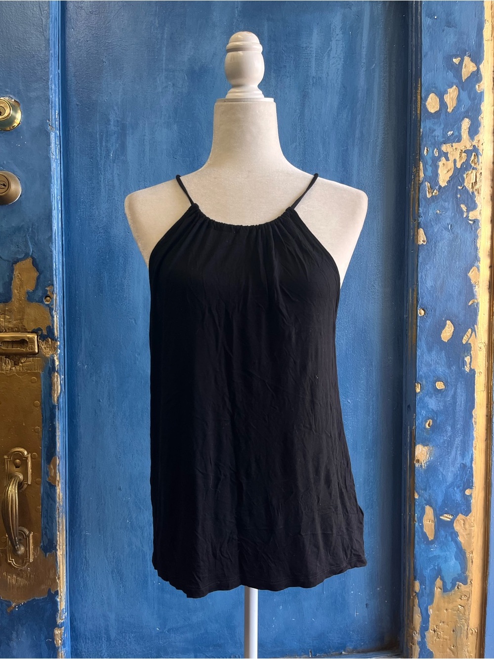 GAP Black Halter Neck Camisole